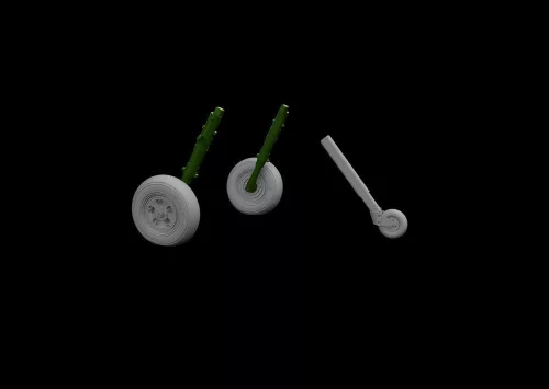 Eduard Accessories Spitfire Mk.I wheels for Eduard - kerékkészlet