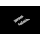 Eduard Accessories Spitfire Mk.I exhaust stacks for Eduard - kipufogócsonkok