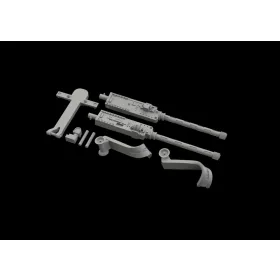   Eduard Accessories Lysander Twin Browning machine gun for Eduard - géppuska-részletező készlet