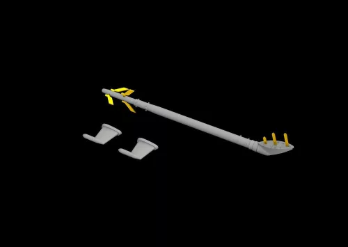 Eduard Accessories Mi-24V/VP Pitot tubes for Zvezda - Mi-24V/VP Pitot-csövek – részletező készlet