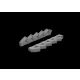 Eduard Accessories Il-2 exhaust stacks for Tamiya - kipufogócsonkok
