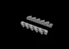 Eduard Accessories Il-2 exhaust stacks for Tamiya - kipufogócsonkok