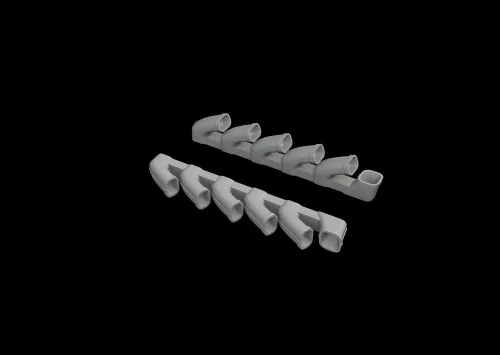 Eduard Accessories Il-2 exhaust stacks for Tamiya - kipufogócsonkok
