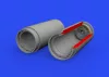 Eduard Accessories MiG-19 exhaust nozzles for Eduard/Trumpeter - hajtómű-fúvócsövek
