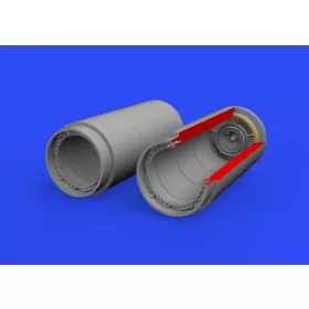   Eduard Accessories MiG-19 exhaust nozzles for Eduard/Trumpeter - hajtómű-fúvócsövek