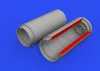 Eduard Accessories MiG-19 exhaust nozzles for Eduard/Trumpeter - hajtómű-fúvócsövek