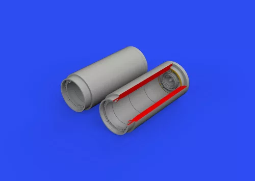Eduard Accessories MiG-19 exhaust nozzles for Eduard/Trumpeter - hajtómű-fúvócsövek