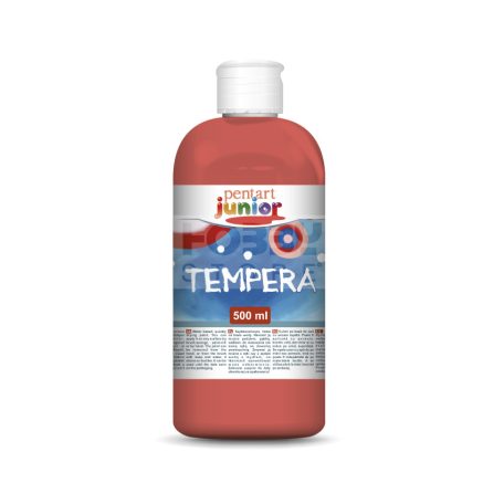 Pentart Junior Tempera festék piros 500 ml 6486