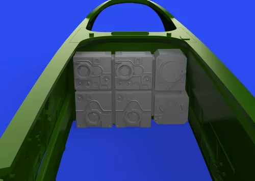 Eduard Accessories Bf 110C/D radio equipment for Eduard - rádióberendezések – részletező készlet