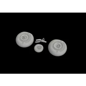   Eduard Accessories Bf 110G wheels for Eduard - kerékkészlet