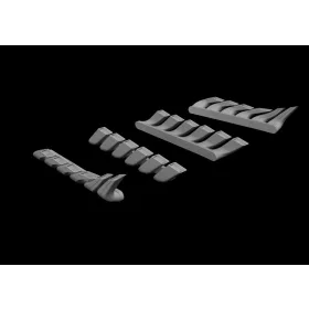   Eduard Accessories Bf 110C/D/E exhaust stacks for Eduard - kipufogócsonkok