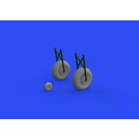   Eduard Accessories Il-2 wheels 1/48 for ZVEZDA - kerékkészlet