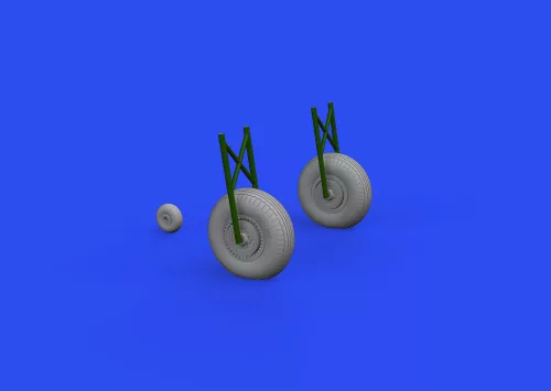 Eduard Accessories Il-2 wheels 1/48 for ZVEZDA - kerékkészlet