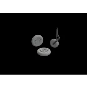   Eduard Accessories MiG-15 wheels 1/48 for BRONCO - kerékkészlet