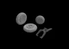 Eduard Accessories MiG-15 wheels 1/48 for BRONCO - kerékkészlet