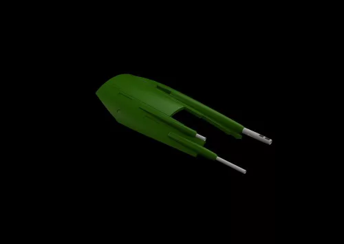 Eduard Accessories MiG-15 gun barrels 1/48 for BRONCO - fegyvercsövek