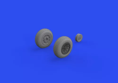 Eduard Accessories P-51D wheels block tread 2 1/48 for EDUARD - kerékkészlet