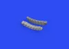 Eduard Accessories Tempest Mk.II exhaust stacks 1/48 for EDUARD/SPECIAL HOBBY - kipufogócsonkok