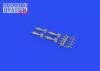 Eduard Accessories Sopwith Camel 20lb bomb carrier for EDUARD - Sopwith Camel – 20 fontos bombafelfüggesztő négy bombával, Eduard maketthez