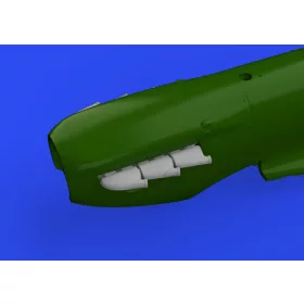   Eduard Accessories Spitfire Mk.V three-stacks exhausts rounded 1/48 for EDUARD - kipufogócsonkok