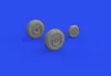 Eduard Accessories Ar 234B wheels for HASEGAWA/HOBBY 2000 - kerékkészlet