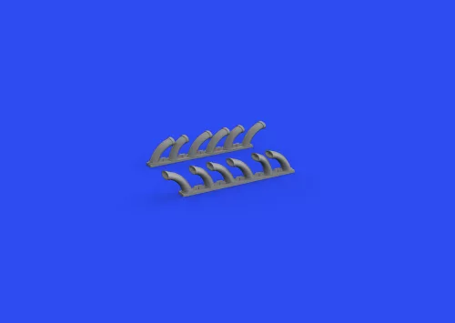 Eduard Accessories Fw 190D exhaust stacks for EDUARD - kipufogócsonkok