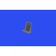 Eduard Accessories A6M2 seat PRINT, for EDUARD - 3D nyomtatott ülés