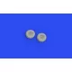Eduard Accessories Chipmunk T.10 wheels, for AIRFIX - kerékkészlet