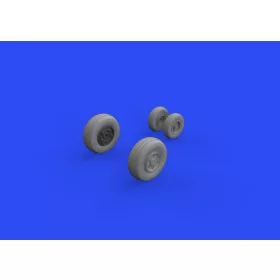 Eduard Accessories F/A-18E wheels, for MENG - kerékkészlet