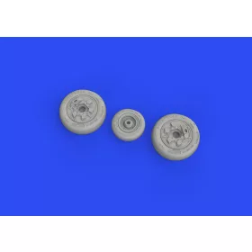   Eduard Accessories F-16 wheels early for TAMIYA - kerékkészlet
