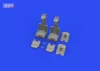 Eduard Accessories F-4B ejection seat early PRINT for TAMIYA - 3D nyomtatott katapultülés