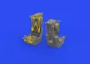 Eduard Accessories F-4B ejection seats late PRINT for TAMIYA - 3D nyomtatott katapultülések, késői változat