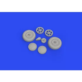   Eduard Accessories SBD-5 wheels for ACCURATE MINIATURES/REVELL - kerékkészlet