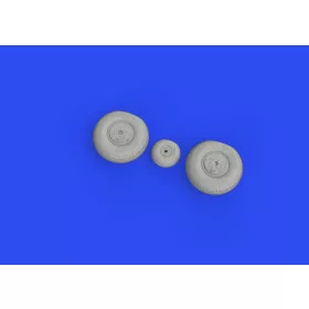 Eduard Accessories Pe-2 wheels for ZVEZDA - kerékkészlet