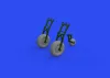Eduard Accessories Pe-2 wheels for ZVEZDA - kerékkészlet