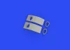 Eduard Accessories A6M2 exhausts PRINT for EDUARD - 3D nyomtatott kipufogócsonkok