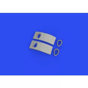   Eduard Accessories A6M2 exhausts PRINT for EDUARD - 3D nyomtatott kipufogócsonkok