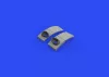 Eduard Accessories A6M2 exhausts PRINT for EDUARD - 3D nyomtatott kipufogócsonkok