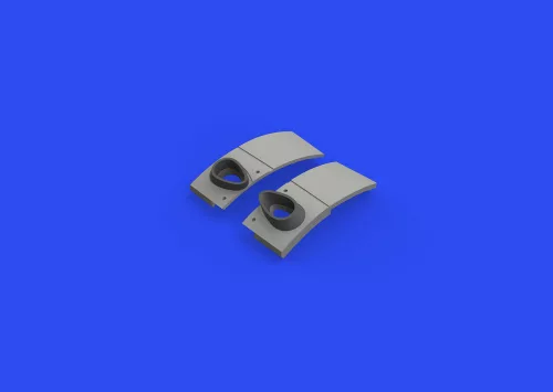 Eduard Accessories A6M2 exhausts PRINT for EDUARD - 3D nyomtatott kipufogócsonkok