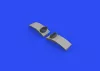 Eduard Accessories A6M2 exhausts PRINT for EDUARD - 3D nyomtatott kipufogócsonkok