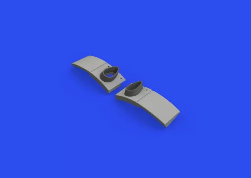 Eduard Accessories A6M2 exhausts PRINT for EDUARD - 3D nyomtatott kipufogócsonkok