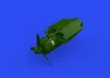Eduard Accessories A6M2 exhausts PRINT for EDUARD - 3D nyomtatott kipufogócsonkok