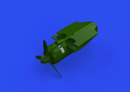 Eduard Accessories A6M2 exhausts PRINT for EDUARD - 3D nyomtatott kipufogócsonkok