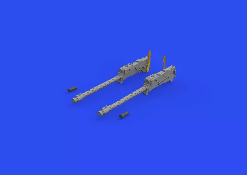 Eduard Accessories A6M2 cannon barrels & cockpit guns PRINT for EDUARD - cockpitkészlet