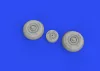 Eduard Accessories Z-326/526 wheels for EDUARD - kerékkészlet