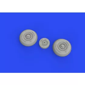   Eduard Accessories Z-326/526 wheels for EDUARD - kerékkészlet