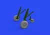 Eduard Accessories Z-326/526 wheels for EDUARD - kerékkészlet