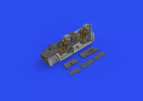 Eduard Accessories F-14A late cockpit for TAMIYA - F-14A késői cockpit – részletező készlet