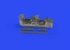 Eduard Accessories F-14A late cockpit for TAMIYA - F-14A késői cockpit – részletező készlet