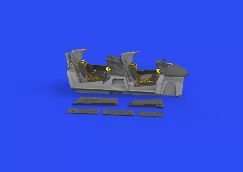 Eduard Accessories F-14A late cockpit for TAMIYA - F-14A késői cockpit – részletező készlet
